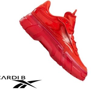 Reebok Cardi B Red Sneakers